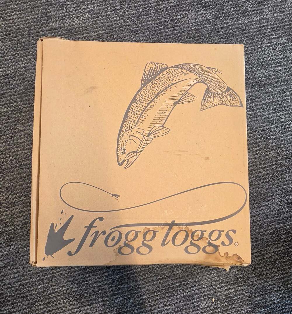 Frogg Toggs Rana II PVC Cleated Hipper Brown Size 11